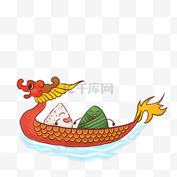 端午节龙舟粽子