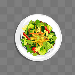 车站配餐图片_蔬菜沙拉