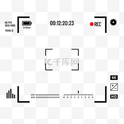 视频取景框图片_录像摄影机取景器