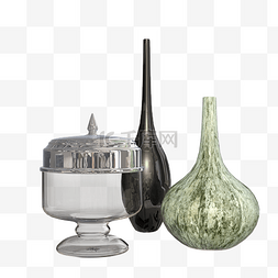 瓷器花瓶图片_陶瓷花瓶玻璃罐子