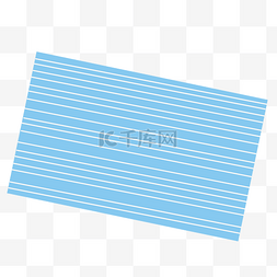 线条布料图片_卡通的蓝色桌布