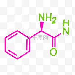 主题婚庆紫色图片_紫色化学式分子插图