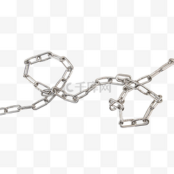 链条互锁图片_金属锁链铁链