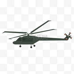 军事飞机卡通插画