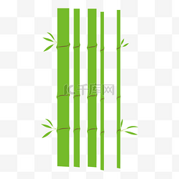 绿色竹子 