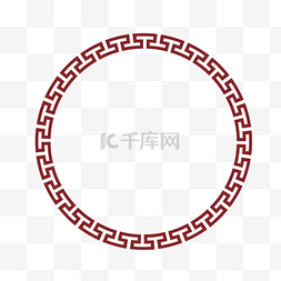 中国风元素圆图片_中国风中式圆框圆形边框