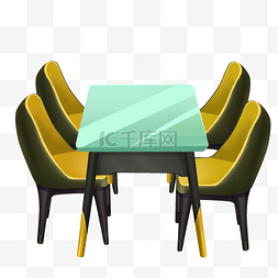 美式餐桌椅图片_餐桌桌椅