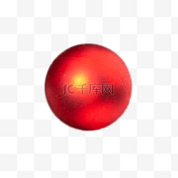 节日红色创意图片_红色圆球节日装饰