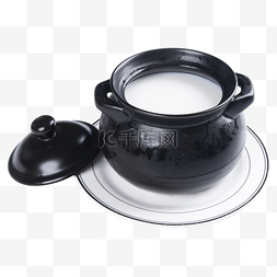 黑色砂锅图片_黑色砂锅养生汤