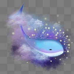 海豚鲸鱼图片_梦幻梦境动物鲸鱼