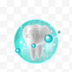 口腔宣传图片_牙科专用立体牙齿