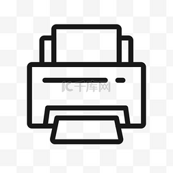 打印机打印机图片_扁平化打印机