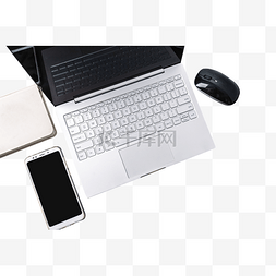 鼠标笔记本电脑图片_桌子上的笔记本电脑