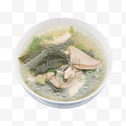 美味绿菜豆腐汤