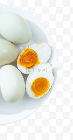 咸蛋黄鸡蛋仔图片_清新特色美食咸鸭蛋零食小吃