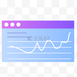 科技走势图片_办公用的卡通走势图