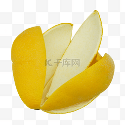 黄色水果果皮
