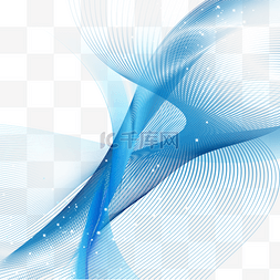 科技六边形蓝色图片_科技线条蓝色边框