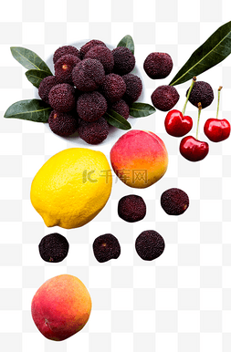 各种美味的水果