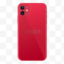 iphone11图片_手机iPhone 11背面红色