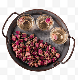 玫瑰花茶茶饮养生茶水泡茶