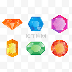 水晶钻石宝石