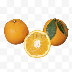 新鲜的赣南脐橙水果