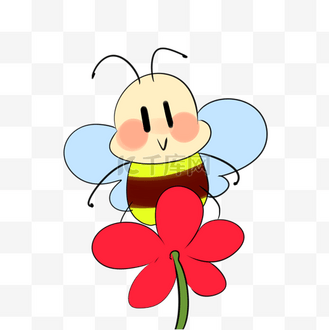 卡通 蜜蜂 采蜜 可爱图片_卡通 蜜蜂 采蜜 可爱素材-卡通 蜜蜂 采 