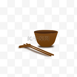 碗筷图片_木质碗筷餐具