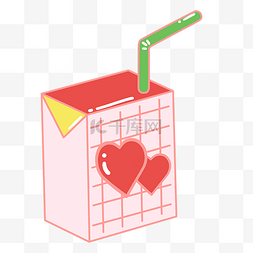 一盒红心饮料插图