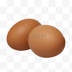 圆圆的鸡蛋图片_红棕色的鸡蛋免抠图