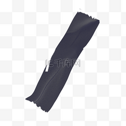 黑色褶皱布图片_破损做旧手工蓝黑色粘贴胶布胶带