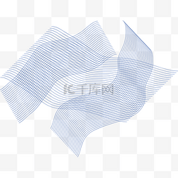 蓝色线条格子图片_蓝色网状格子线条