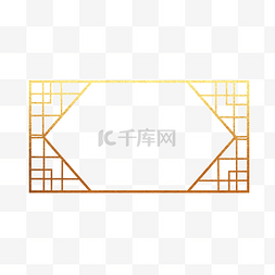 边框窗框图片_窗框金色