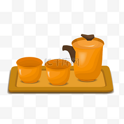 黄色的茶壶
