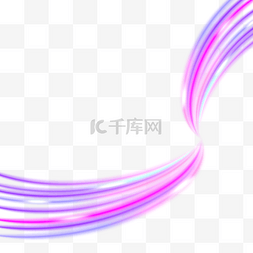 紫色渐变线条