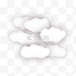 云、白色图片_白色漂浮云朵