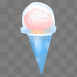 草莓蓝色图片_蓝色草莓冰淇淋