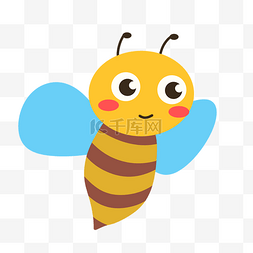 可爱蜜蜂虫子
