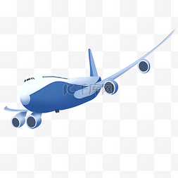蓝色仿真客机