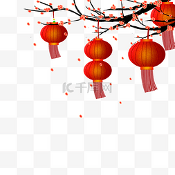 春节装饰灯笼