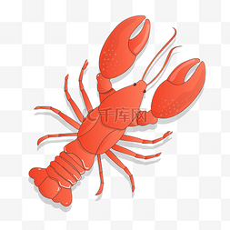 红色的小龙虾图片_红色的小龙虾