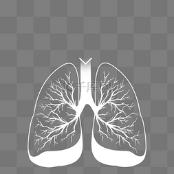 呼吸的图片_人体的肺