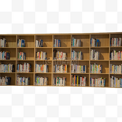 置物架木质小物件图片_图书馆美式实木书架
