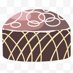 圆形黑森林蛋糕插图