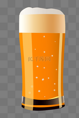小麦啤酒图片_橙色小麦啤酒