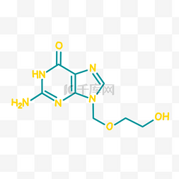 分子结构图图片_蓝色分子结构式