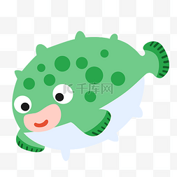 绿色河豚
