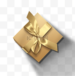 金色的礼物盒图片_漂亮的礼物盒