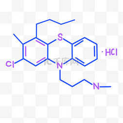 蓝色化学分子式